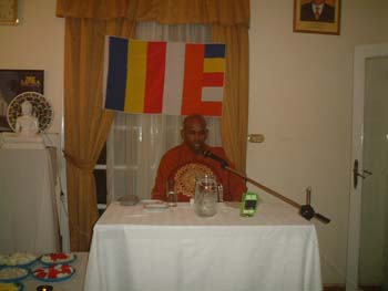 Dhamma function at Sri lanka embassy in Egypt -23.08.2007.jpg